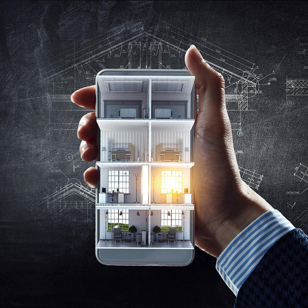 Smarte Gebäudesteuerung mit eigener App